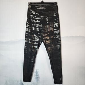 Glyder High Power II Silver Star Camo Athletic Leggings | Women's Small